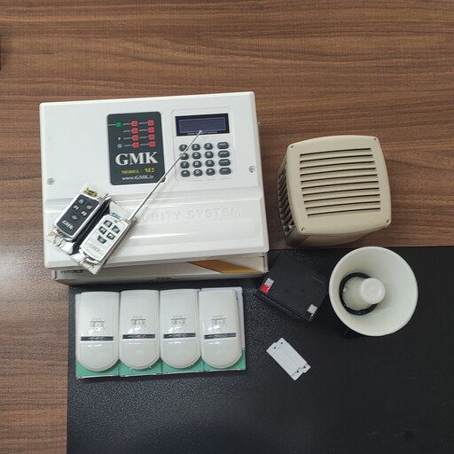 پکیج دزدگیر اماکن GMK سیم کارتی و خط ثابت مورد استفاده در محیط های تجاری و منازل مدل M2