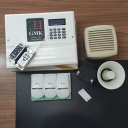 پکیج دزدگیر اماکن GMK سیم کارتی و خط ثابت مورد استفاده در محیط های تجاری و منازل
