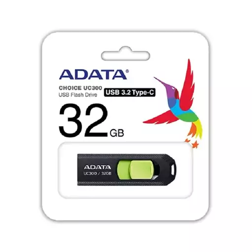 فلش مموری ای دیتا مدل ADATA UC300 ظرفیت 32 گیگابایت