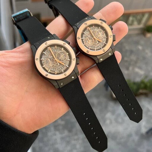 ساعت مچی ست مردانه و زنانه هابلوت رابر  Hublot 