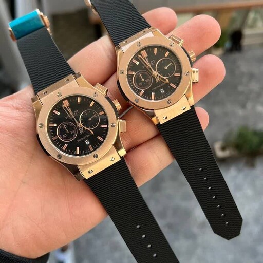 ساعت مچی ست مردانه و زنانه هابلوت رابر  Hublot 