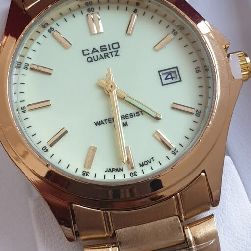 ساعت مچی مردانه کاسیو صفحه کاملا شب نما casio 