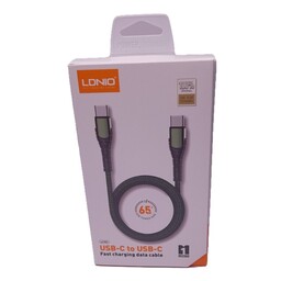 کابل USB-C الدینیو مدل LC101 طول 1 متر مناسب برای شارژ لپتاپ و تلفن همراه