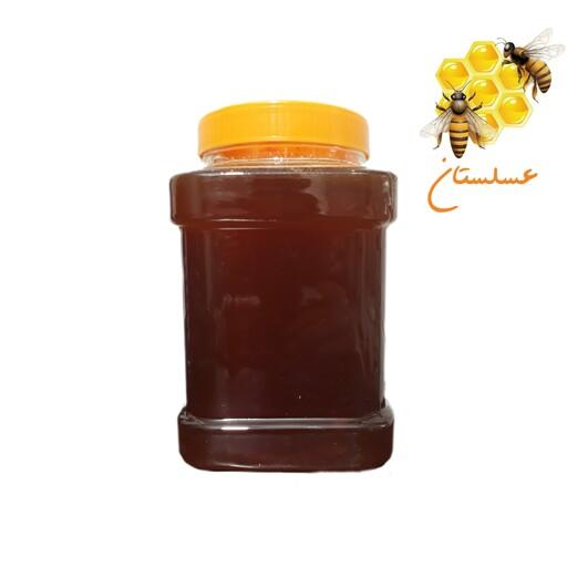 عسل کنار درجه یک 2کیلویی بسیار خوزمزه و مفید رنگ عقیقی عسلستان قم 