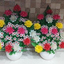 گلدان های زیبای کریستالی 