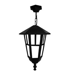 چراغ باغی چراغ حیاطی شونیز آویز همراه با سرپیچ سرامیکی-ارسال با باربری و به صورت پسکرایه می باشد.