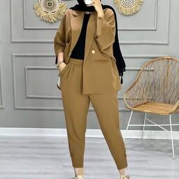 کت شلوار اسپرت زنانه شامل دو سایز 