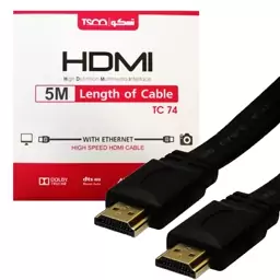 کابل HDMI تسکو مدل TC 74 به طول 5 متر