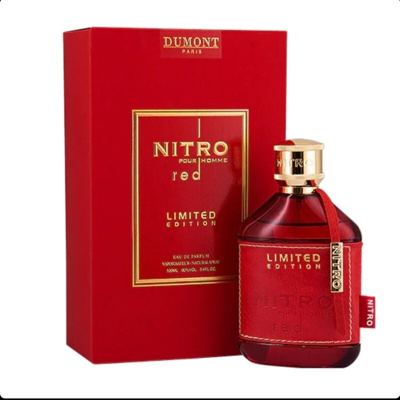 ادو پرفیوم هارد باکس دمونت پاریس مدل نیترو قرمز Nitro Red حجم 100 میلی لیتر

