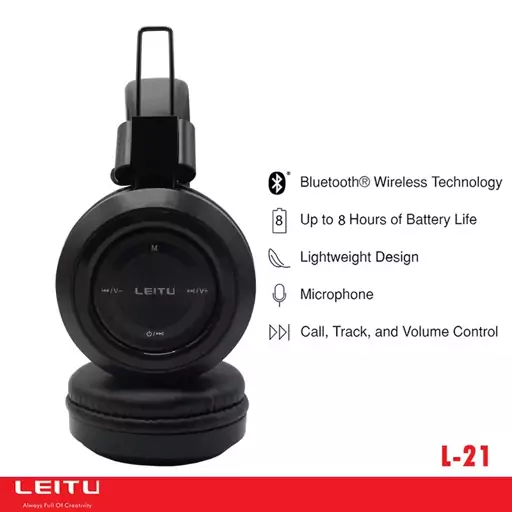 هدفون بی سیم لیتو مدل Leitu L-21