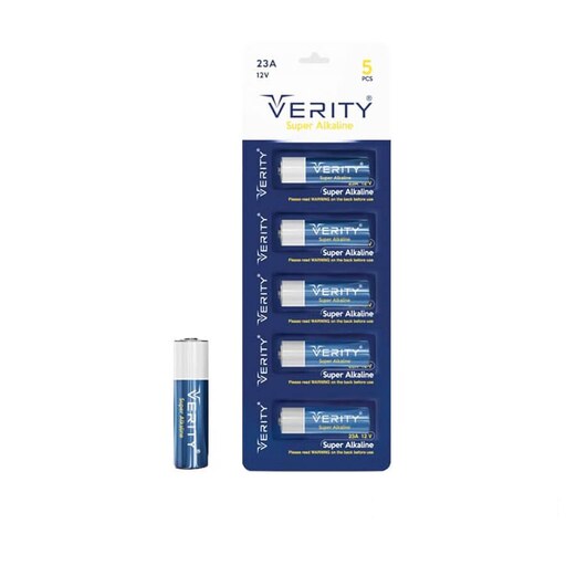 باتری ریموت 23A VERITY S-Alkaline یک عددی