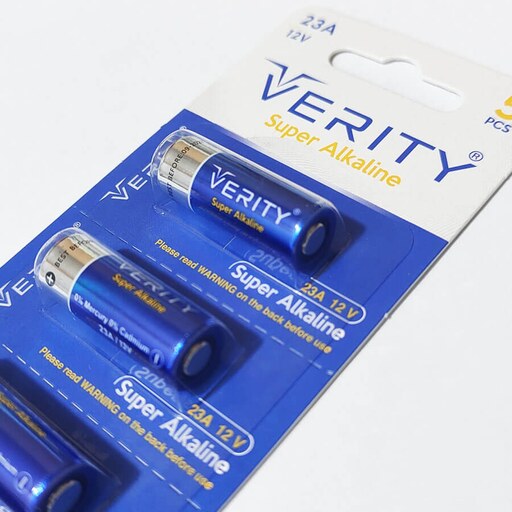 باتری ریموت 23A VERITY S-Alkaline یک عددی