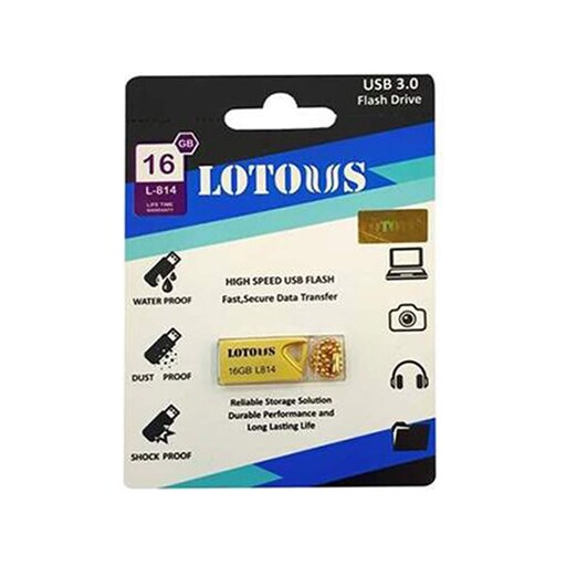فلش 16 گیگ لوتوس مدل Lotous L814 USB 3.0