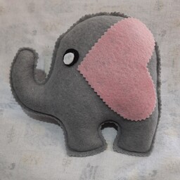 عروسک نمدی فیل