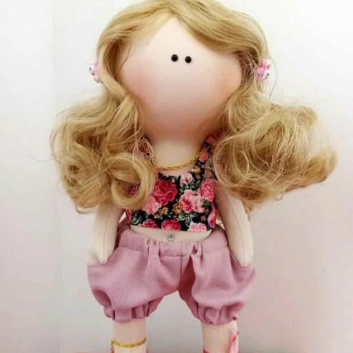 عروسک رازدار مو طلایی 30سانتی