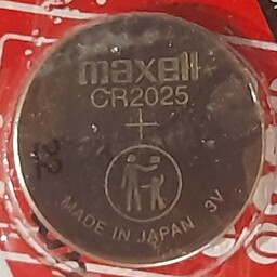 باطری سکه ای مکسل 2025 اصل ژاپن ورقی قرمز تاریخ انقضاء 2033-12 قیمت یک عدد 18 هزار تومان