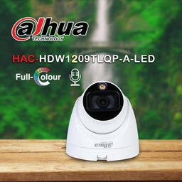 دوربین مداربسته 2 مگاپیکسل داهوا مدل HDW1209TLQP-A-LED فول کالر