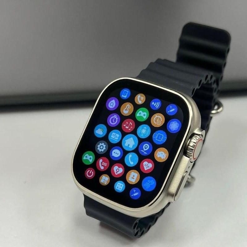 ساعت هوشمند سری 8اولترا apple watch همراه با گارانتی اصلی 