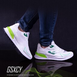 کفش اسپرت مردانه سفید سبز GSXCY مدل 1278