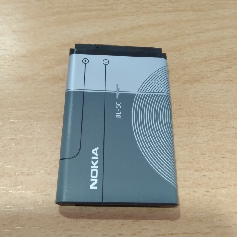 باتری اصلی نوکیا BL-5C باطری اورجینال ارزان با 1020 میلی آمپر ساعت باطری اورجینال Nokia 5C باتری 1020mAh گارانتی 3 ماهه 
