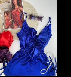 لباس خواب ساتن   فلوریا مدل شورتک دارای رنگبندی متنوع پوشاککده دولت