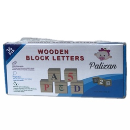 بلوک چوبی حروف و اعداد 17-213