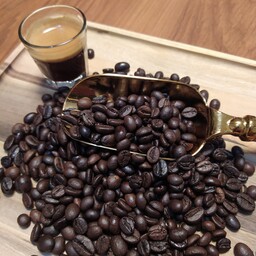 قهوه اسپرسو فول کافئین نیکا کافی 500گرمی