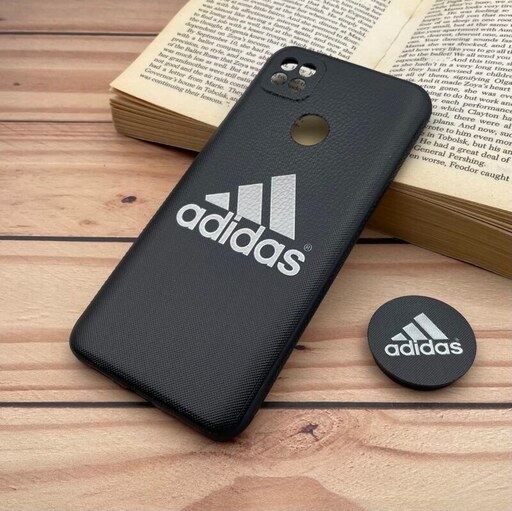 قاب گوشی Redmi 9C- Redmi 10A - Poco C3 شیائومی فانتزی برجسته سوزنی طرح آدیداس Adidas پاپ سوکت دار کد 69657