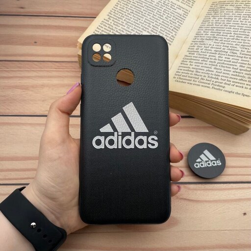 قاب گوشی Redmi 9C- Redmi 10A - Poco C3 شیائومی فانتزی برجسته سوزنی طرح آدیداس Adidas پاپ سوکت دار کد 69657