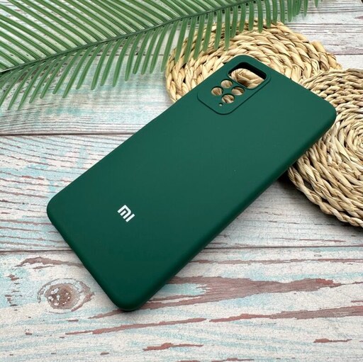 قاب گوشی Redmi Note 11 Pro 4G- Redmi Note 11E Pro 5G - Redmi Note 12 Pro 4G شیائومی سیلیکونی اورجینال رنگ سبز کد 47979