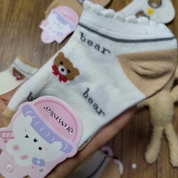 لباس بچگانه نوزادی جوراب بچه گانه وارداتی کیفیت عااالی در 5طرح زیبا و خاص کف12 سانت مناسب 1تا4سال 