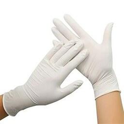 دستکش جراحی استریل بدون پودر سایز 7.5