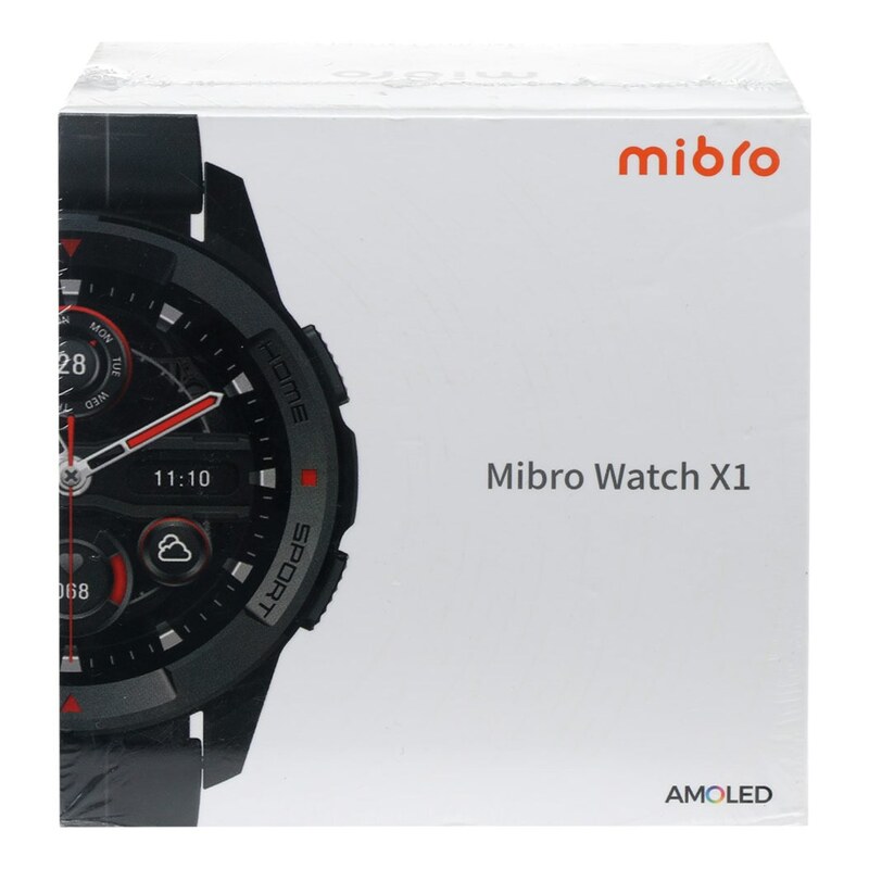 ساعت هوشمند شیائومی Mibro X1 مدل XPAW005 - مشکی (گارانتی 18 ماهه شرکتی)