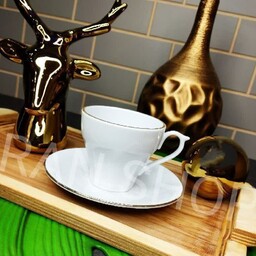 سرویس چای خوری رویال لب طلا چینی مقصوددرجه 1   