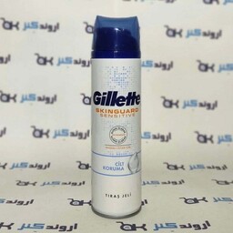 فوم اصلاح ژیلت Gillette مناسب برای پوست های حساس مدل SKINGUARD SENSITIVE تاریخ انقضا 07-2024