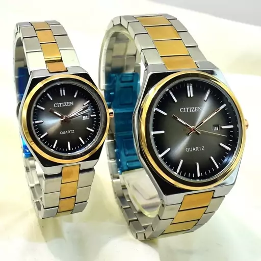 ست ساعت زنانه مردانه سیتیزن  CITIZEN GN-4W-S  موتور ژاپن