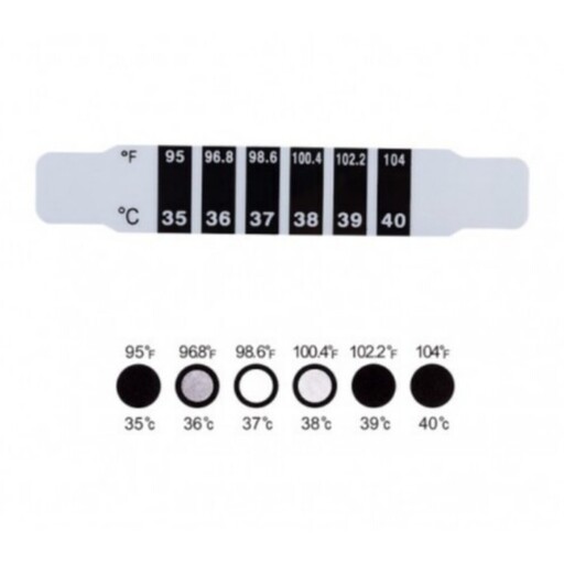 تب سنج نواری پیشانی 