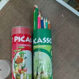 مداد رنگی 36رنگ لوله ای پیکاسو