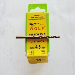 مته سایز  4.5 کبالت 5 درصد Wolf کیفیت تایوان