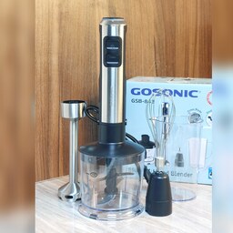 گوشت کوب برقی 3 کاره گوسونیک مدل GSB-843 قدرت850 وات