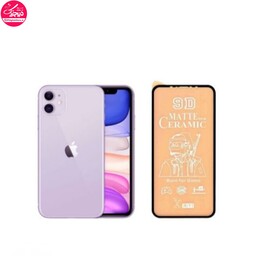 گلس سرامیکی شفاف مدل iphone  11