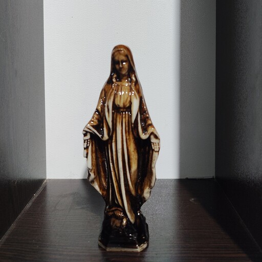 مجسمه حضرت مریم پلی استر 14 سانتی 
