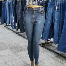 شلوار جین زنانه،قواره کوچیک،از سایز 30 تا 33،قد88،رنگ سرمه ای،تنخور شیک،جنس عالی
