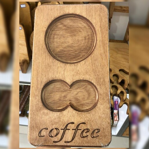 قهوه خوری طرح coffee چوبی