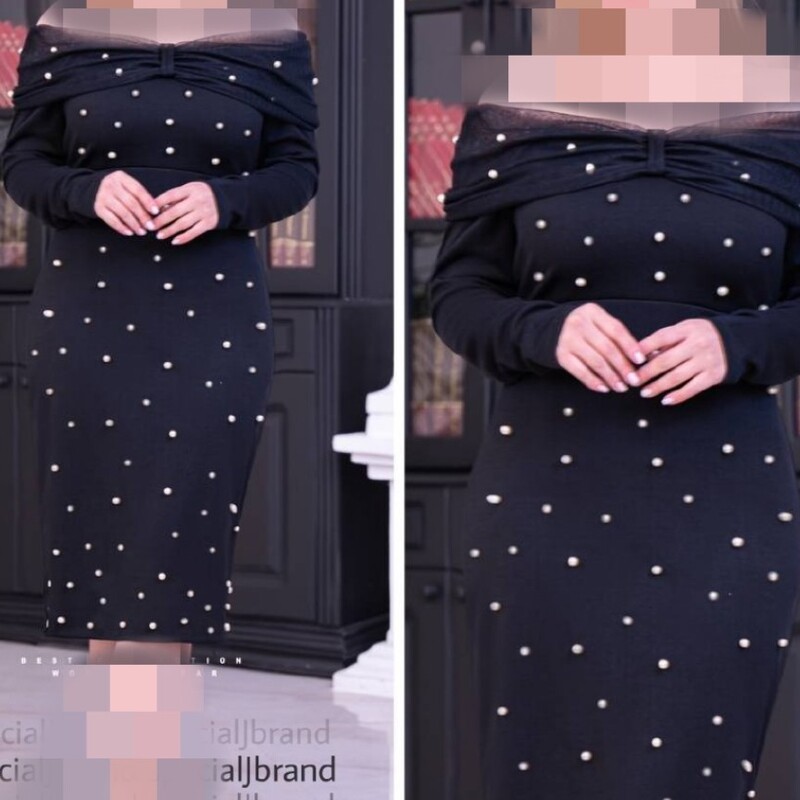 لباس مجلسی مزونی مدل نیلفام سایزبندی 38 الی 50-تونیک مجلسی-لباس عروسی-لباس مجلسی زنانه