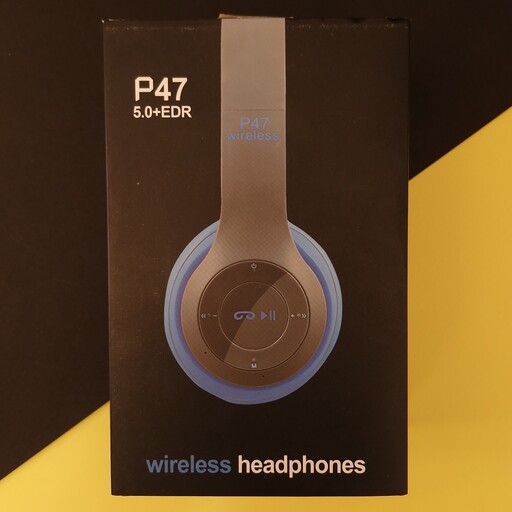 هدفون بی سیم مدل p47 بلوتوثی wireless  headphone
