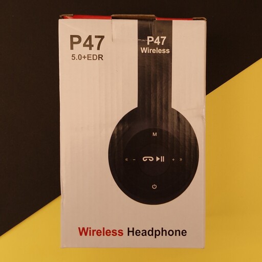 هدفون بی سیم مدل p47 بلوتوثی wireless  headphone