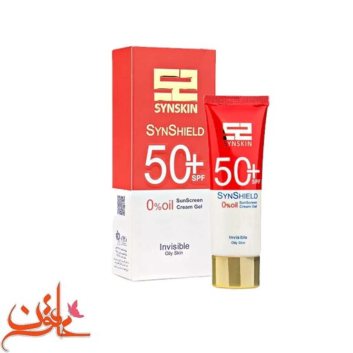 کرم ضد آفتاب ژلی بی رنگ سان شیلد ساین اسکین  spf  50