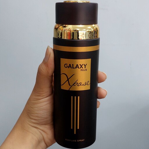 اسپری بدن  گلکسی Galaxy، رنگ قهوه ای 200 میل 