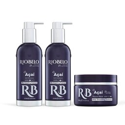 ست هوم کر مو RB برای موهای رنگ شده شامل شامپو ، نرم کننده و ماسک داخل حمام